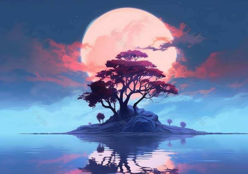 手绘中国风小清新水彩风格山水风景插画,插画/手绘图,插画/手绘图库,插画/手绘图下载,插画/手绘